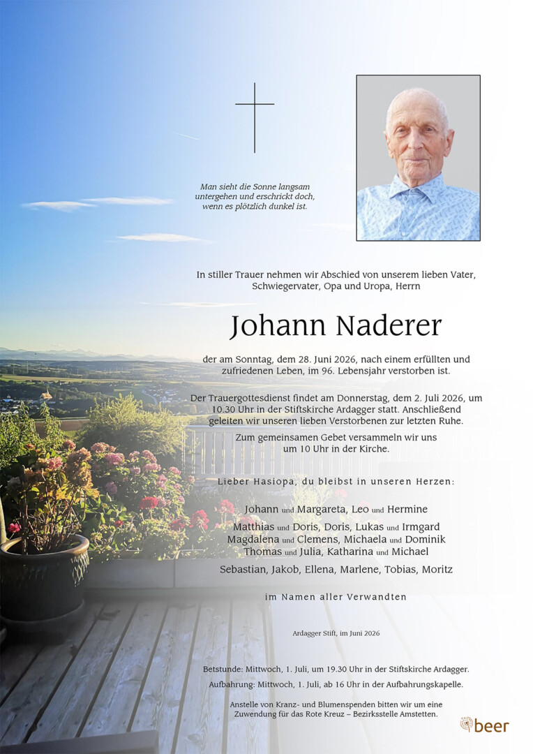 Parte Johann Naderer