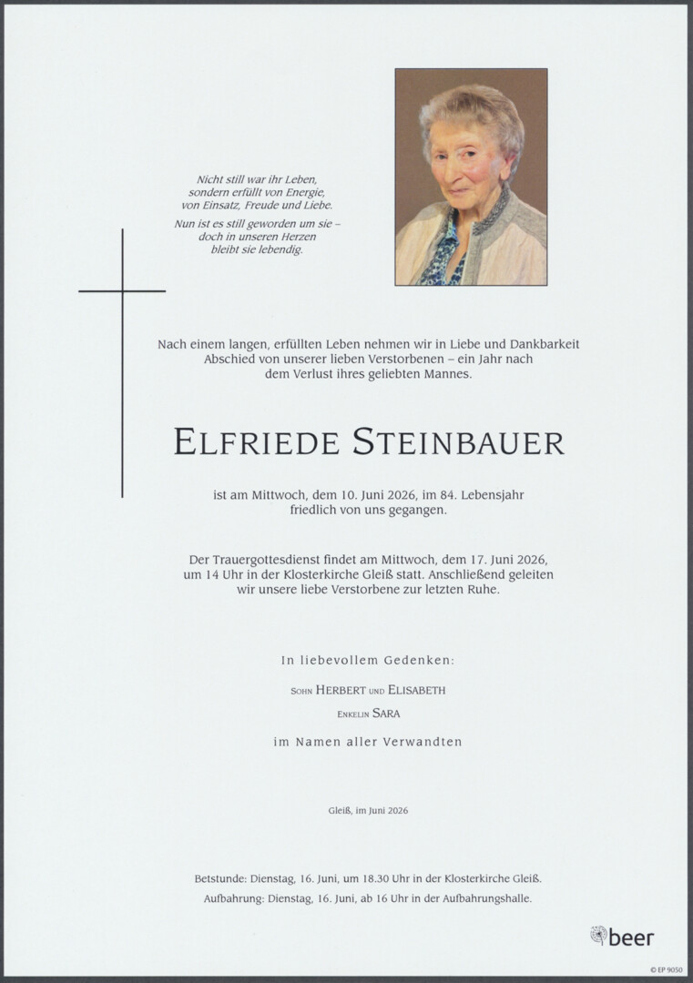 Parte Elfriede Steinbauer