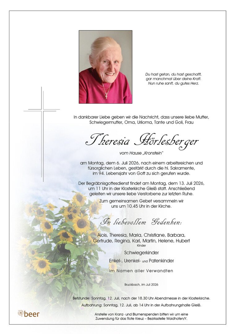 Parte Theresia Hörlesberger