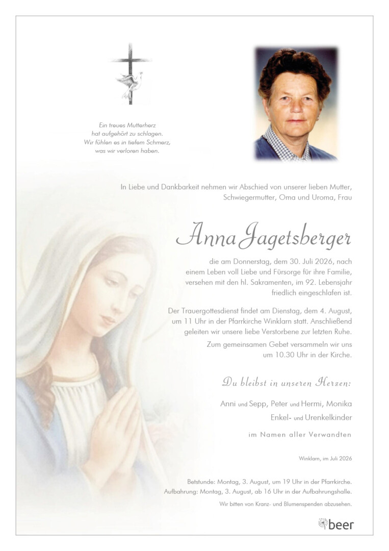 Parte Anna Jagetsberger