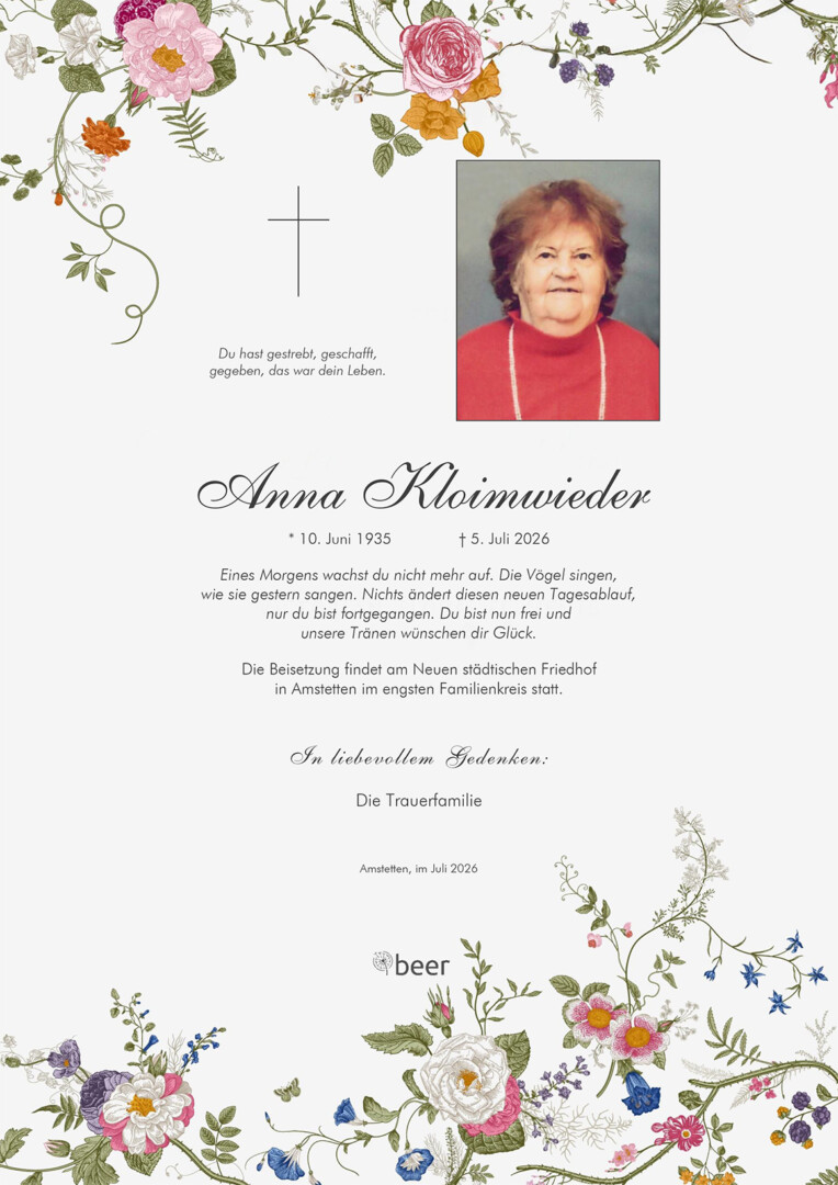 Parte Anna Kloimwieder