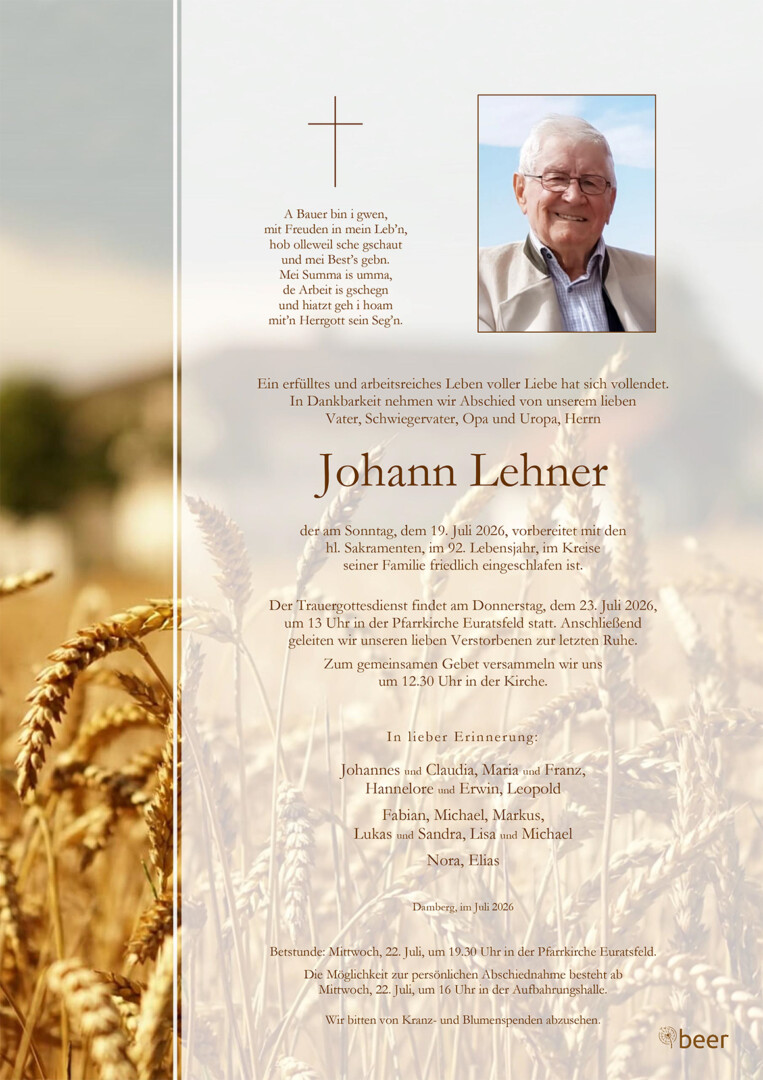 Parte Johann Lehner