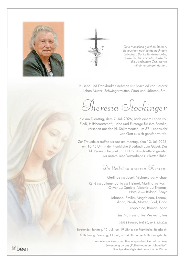 Parte Theresia Stockinger