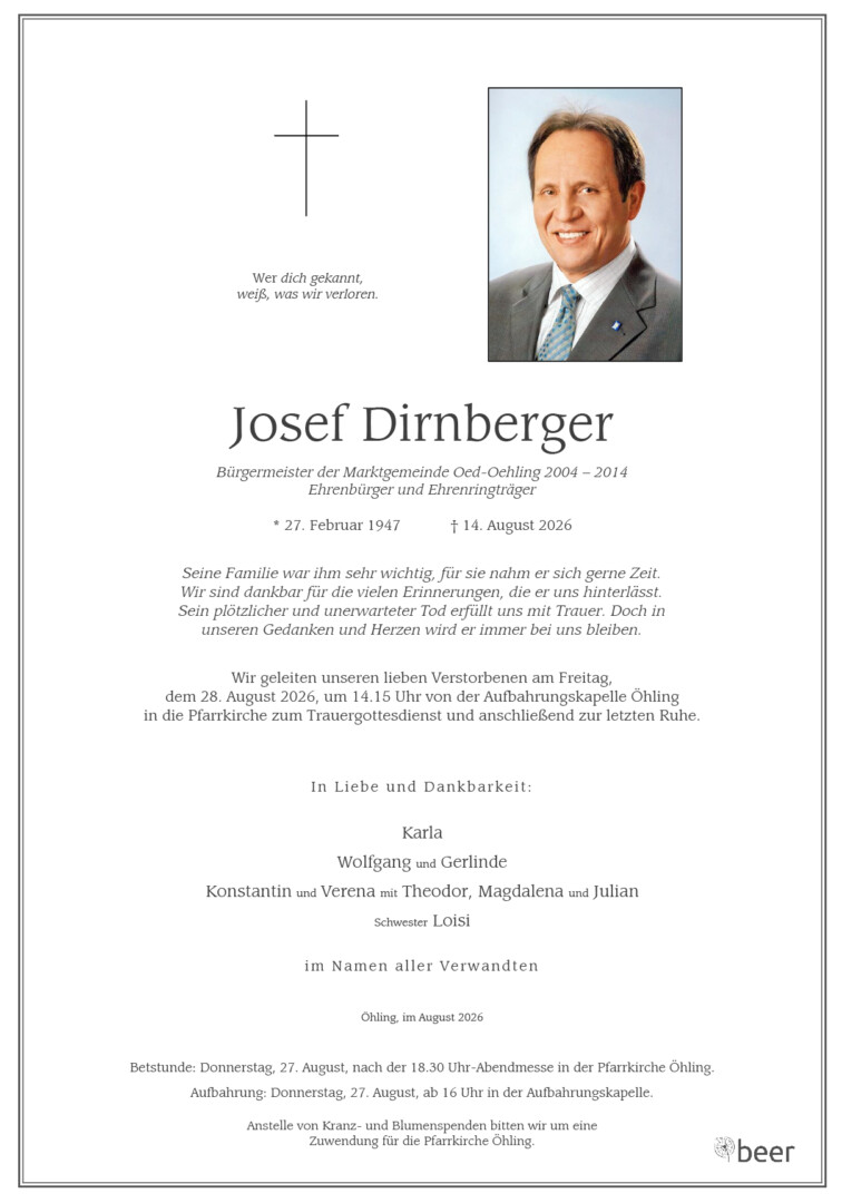Parte Josef Dirnberger