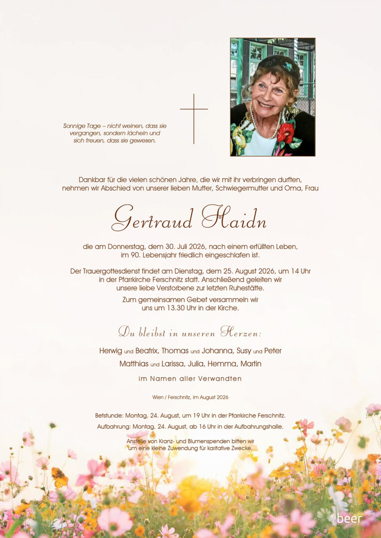 Parte Gertraud Haidn