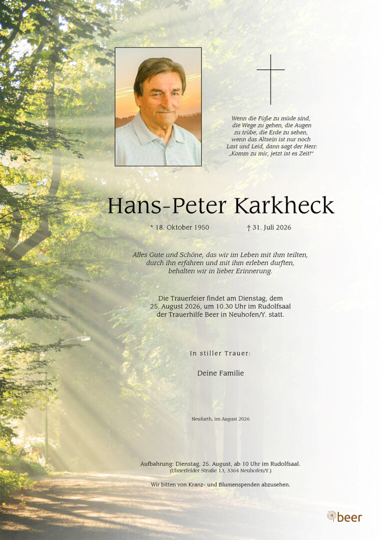 Parte Hans-Peter Karkheck