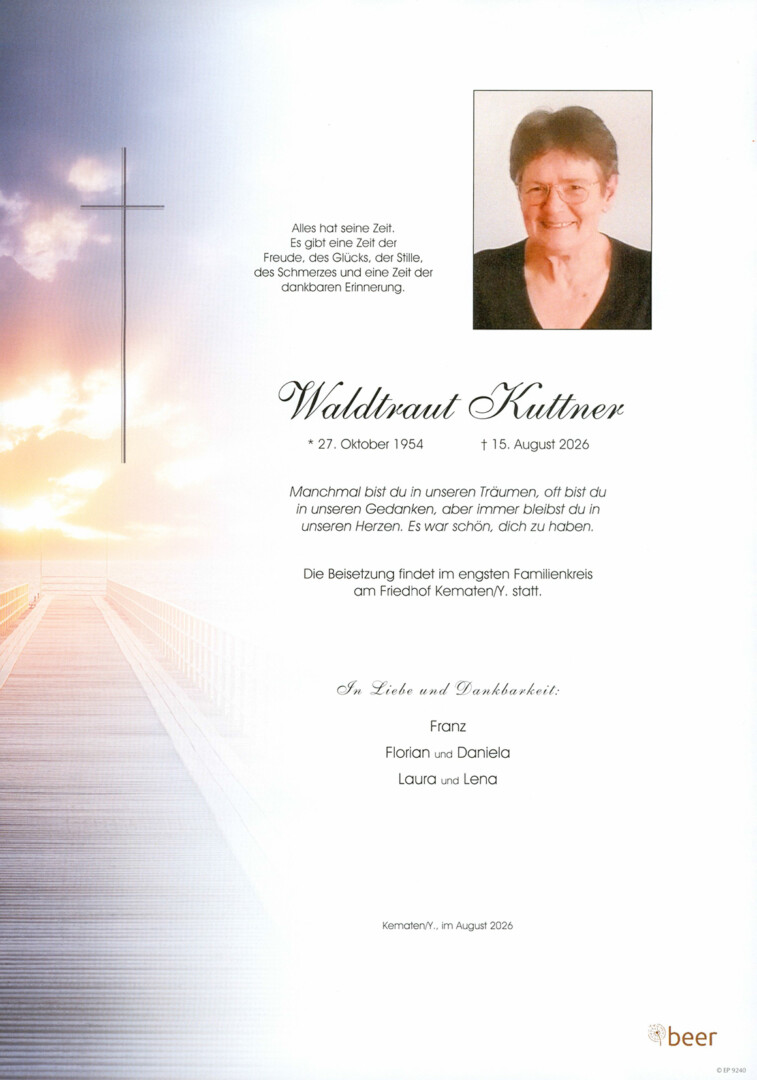 Parte Waldtraut Kuttner