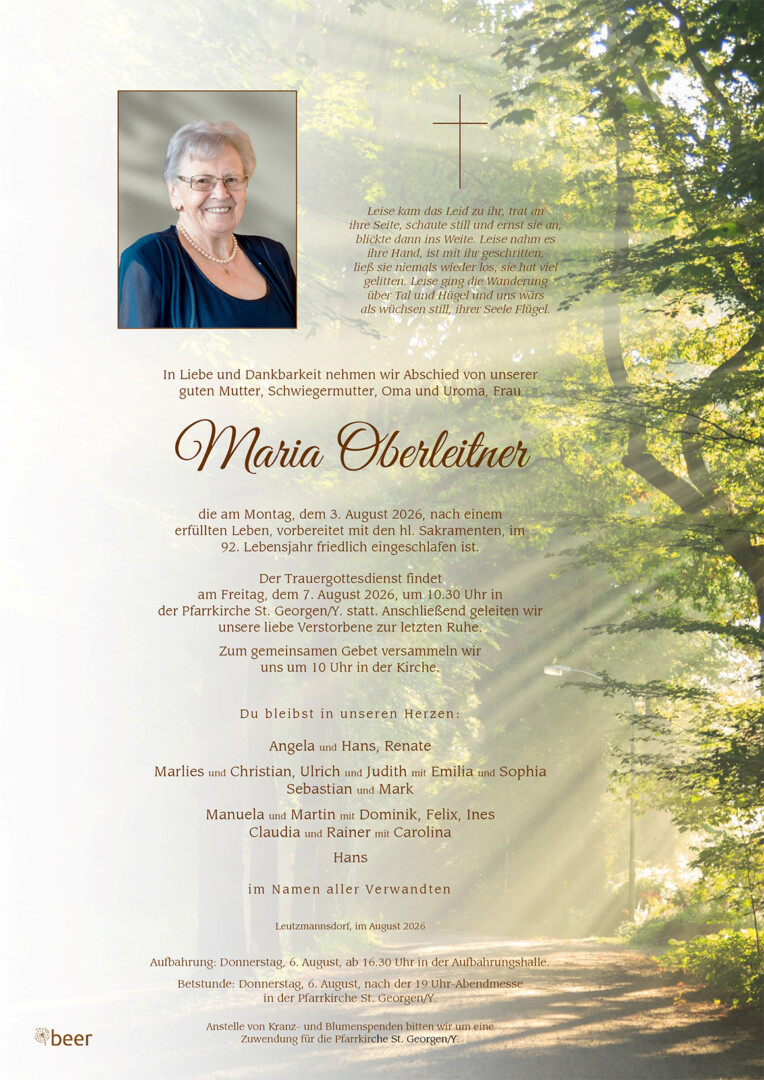 Parte Maria Oberleitner