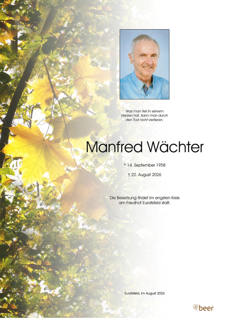 Parte Manfred Wächter