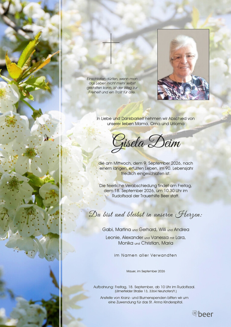 Parte Gisela Deim