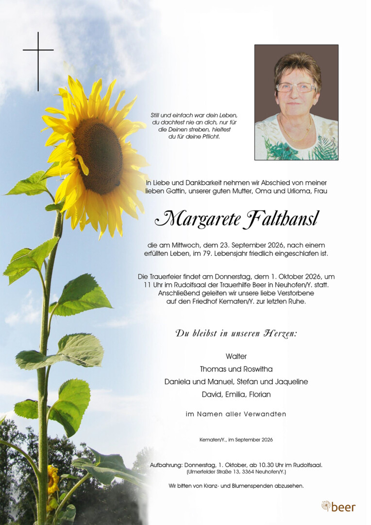 Parte Margarete Falthansl