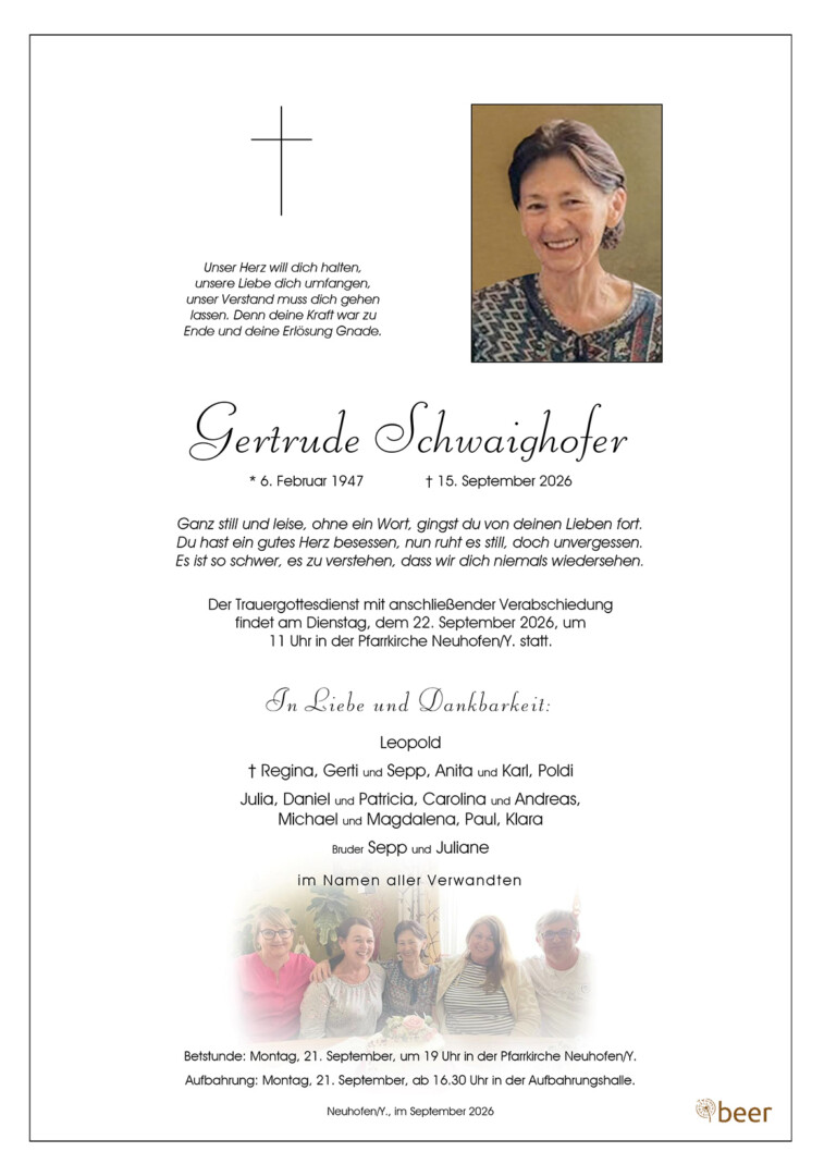 Parte Gertrude Schwaighofer