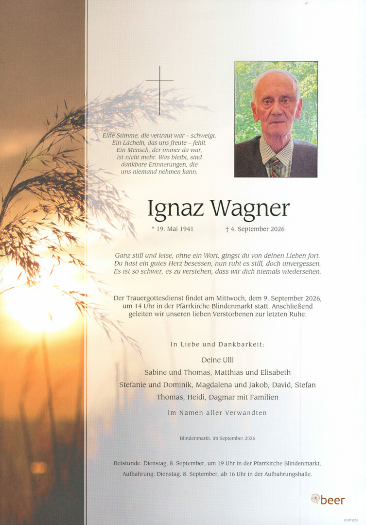 Parte Ignaz Wagner