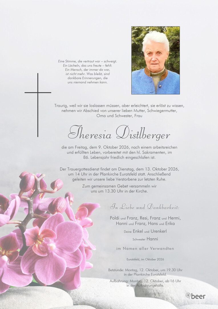 Parte Theresia Distlberger