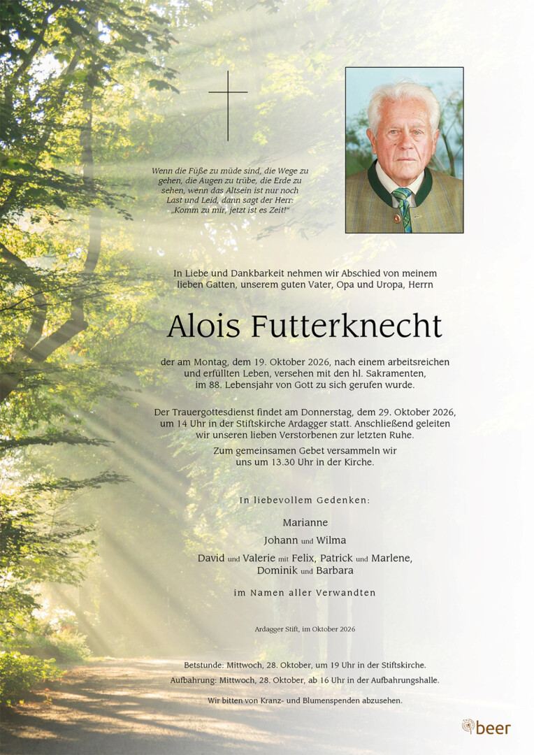 Parte Alois Futterknecht