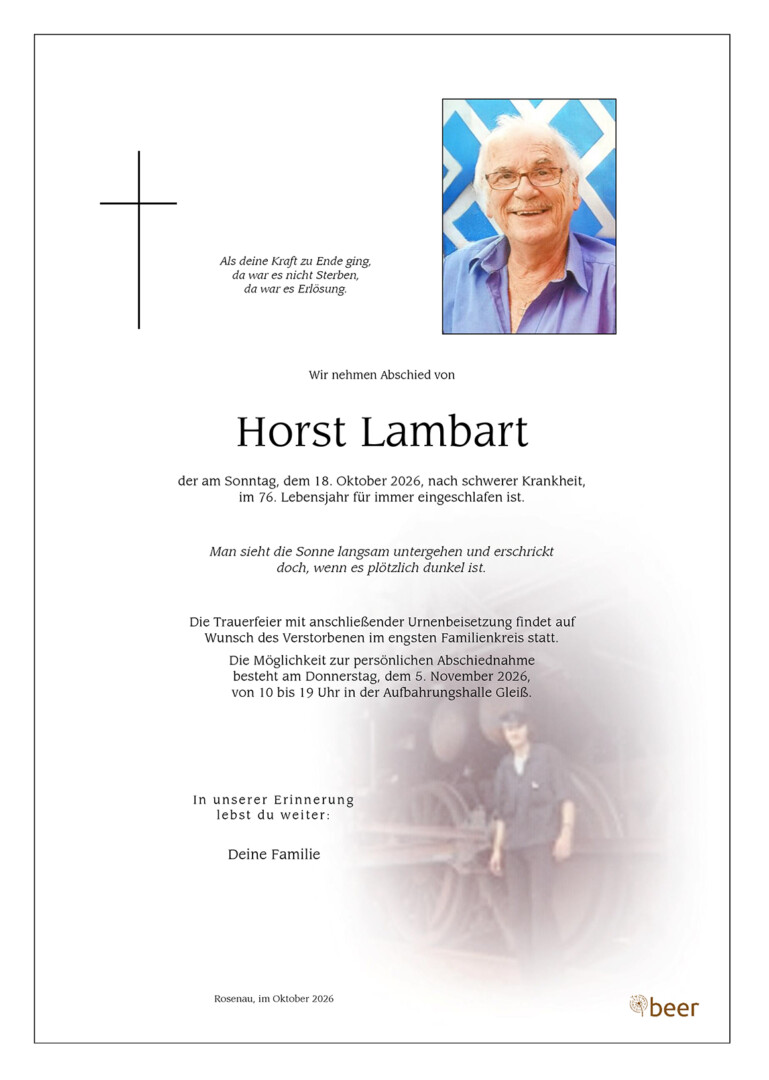 Parte Horst Lambart