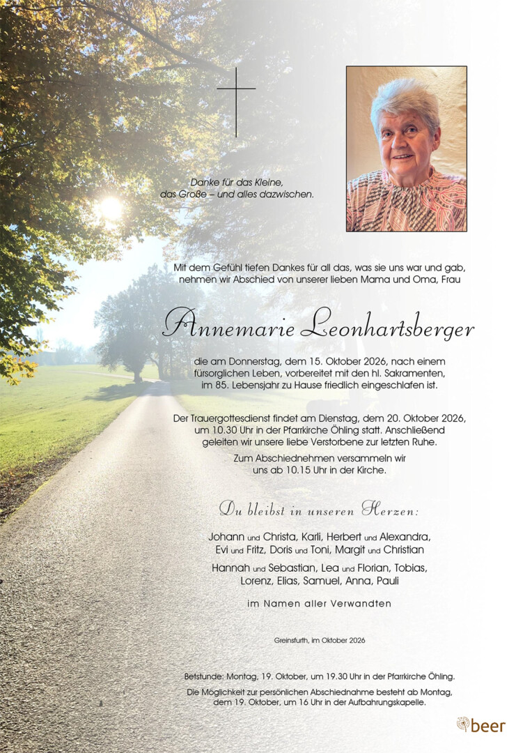 Parte Annemarie Leonhartsberger