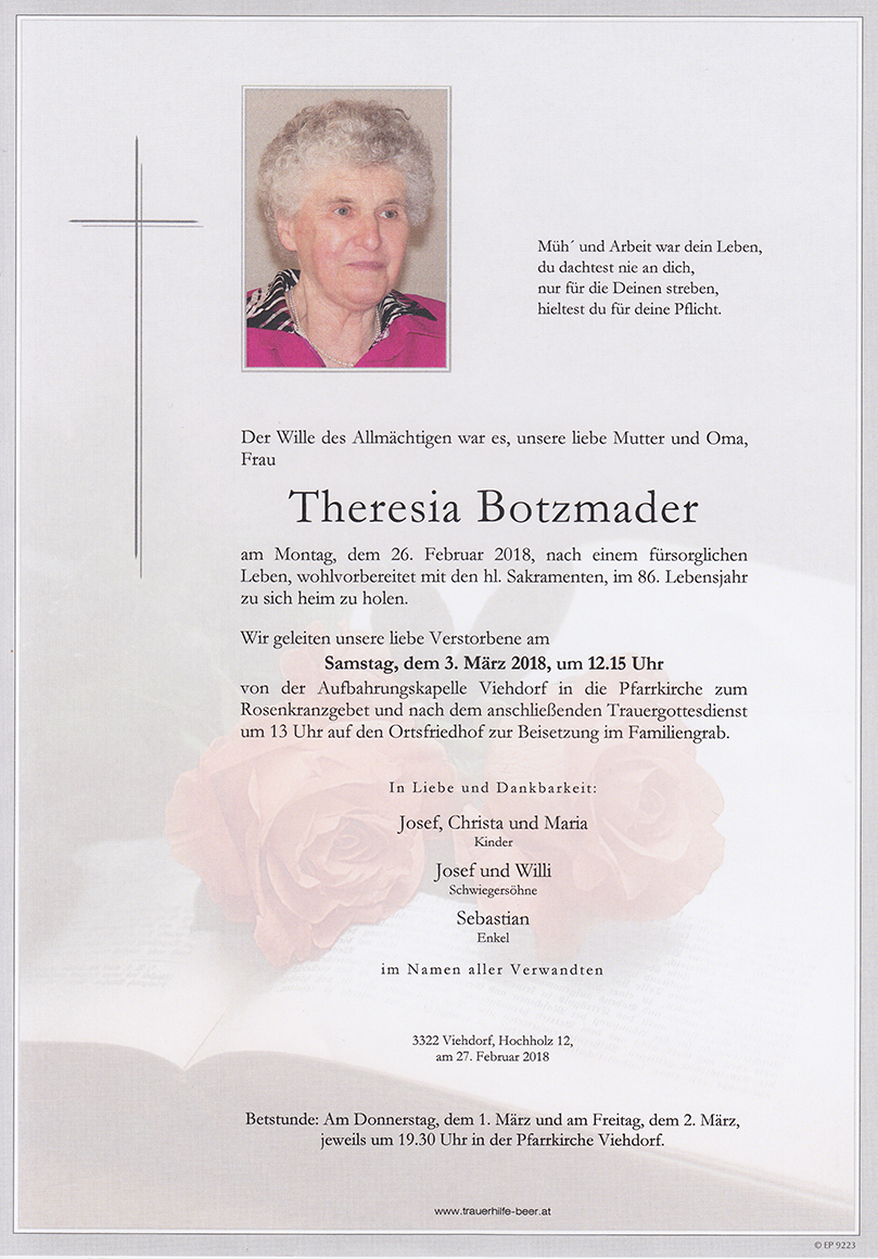 Parte Theresia Botzmader