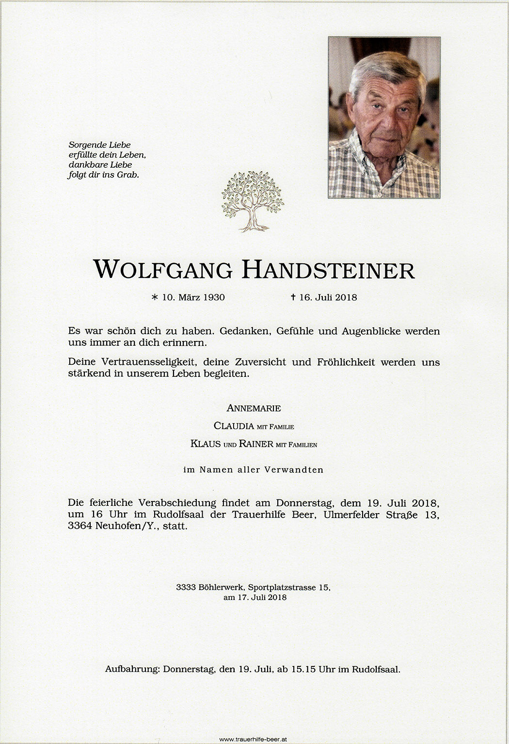 Parte Wolfgang Handsteiner