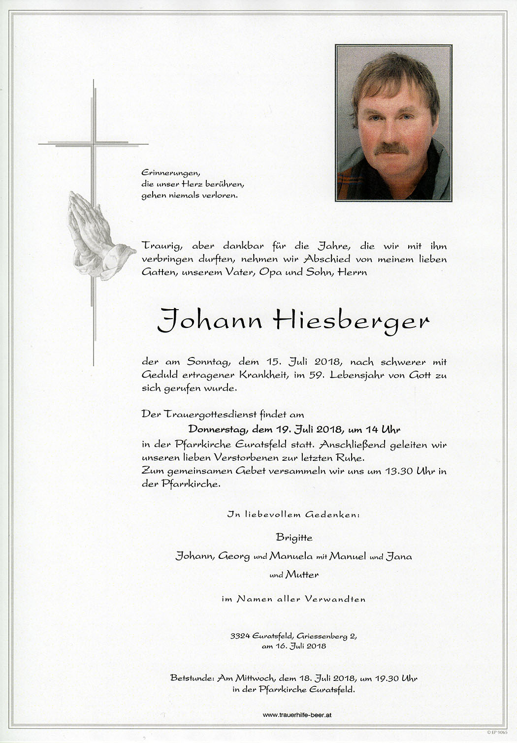 Parte Johann Hiesberger