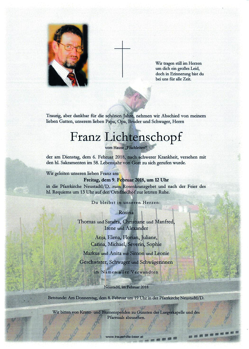 Parte Franz Lichtenschopf