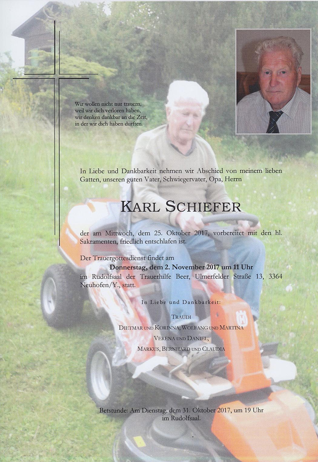 Parte Karl Schiefer