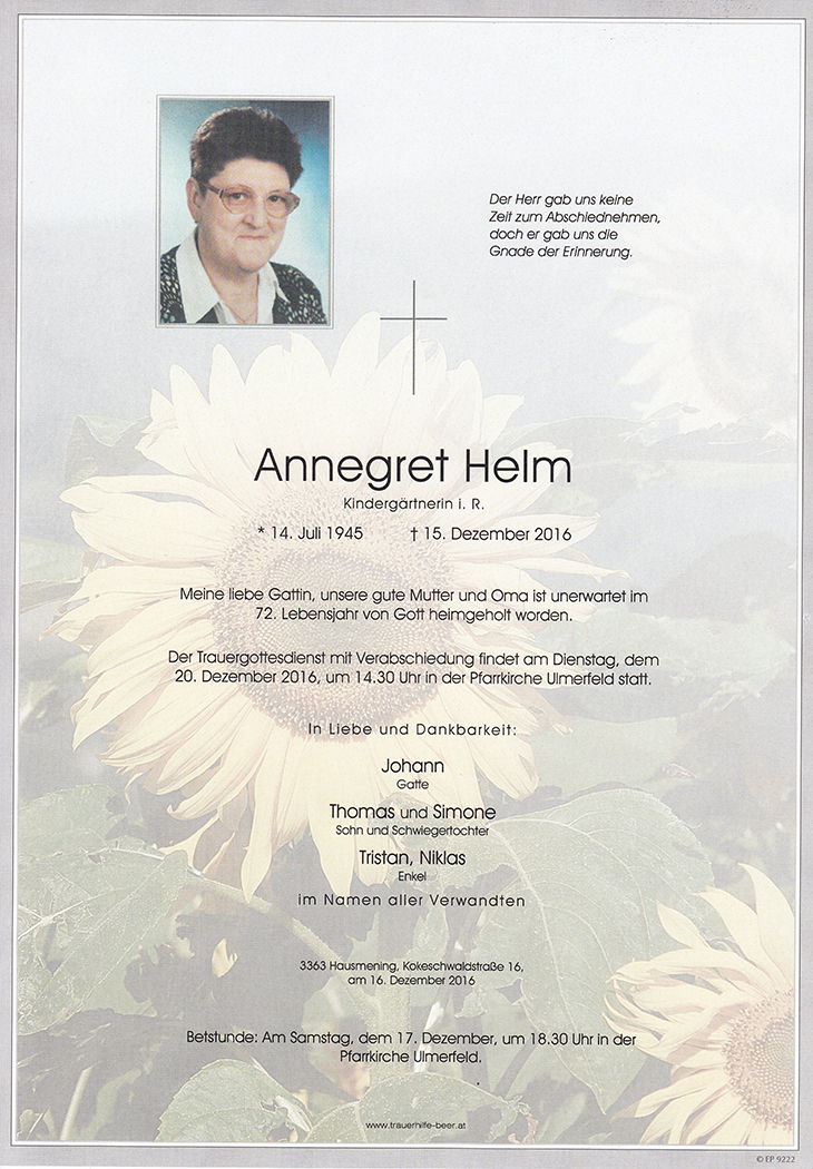 Parte Annegret Helm