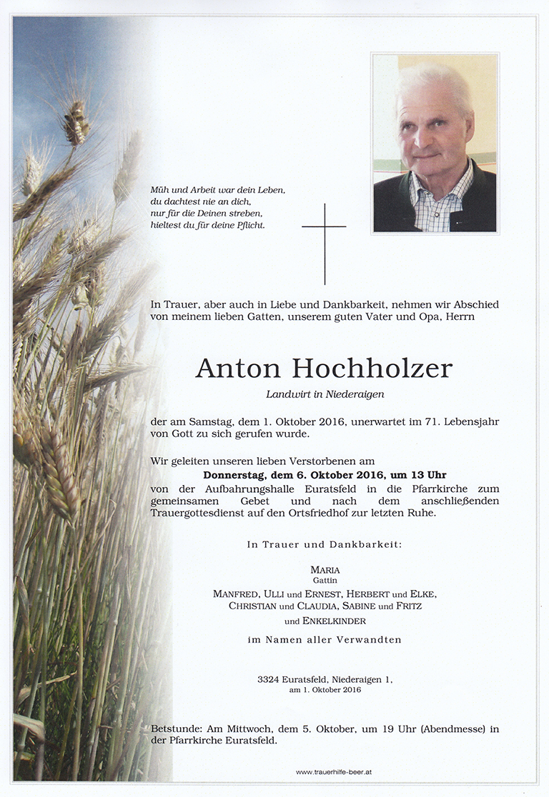 Parte Anton Hochholzer