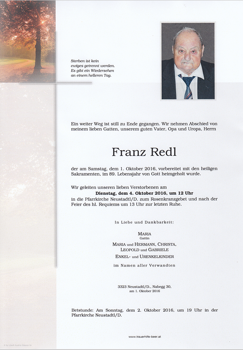 Parte Franz Redl