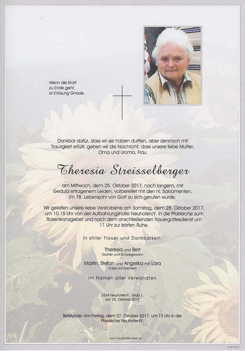 Parte Theresia Streisselberger
